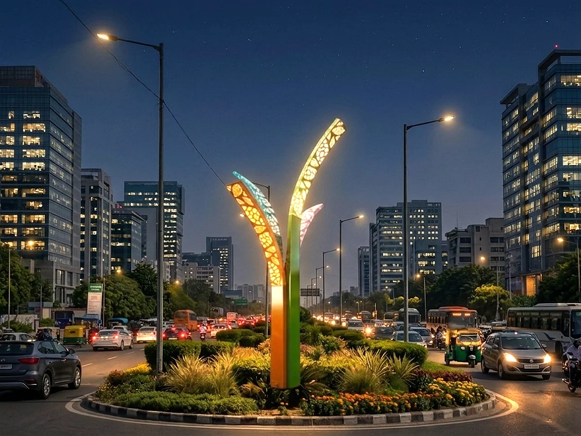 Lighting Solutions project Night View