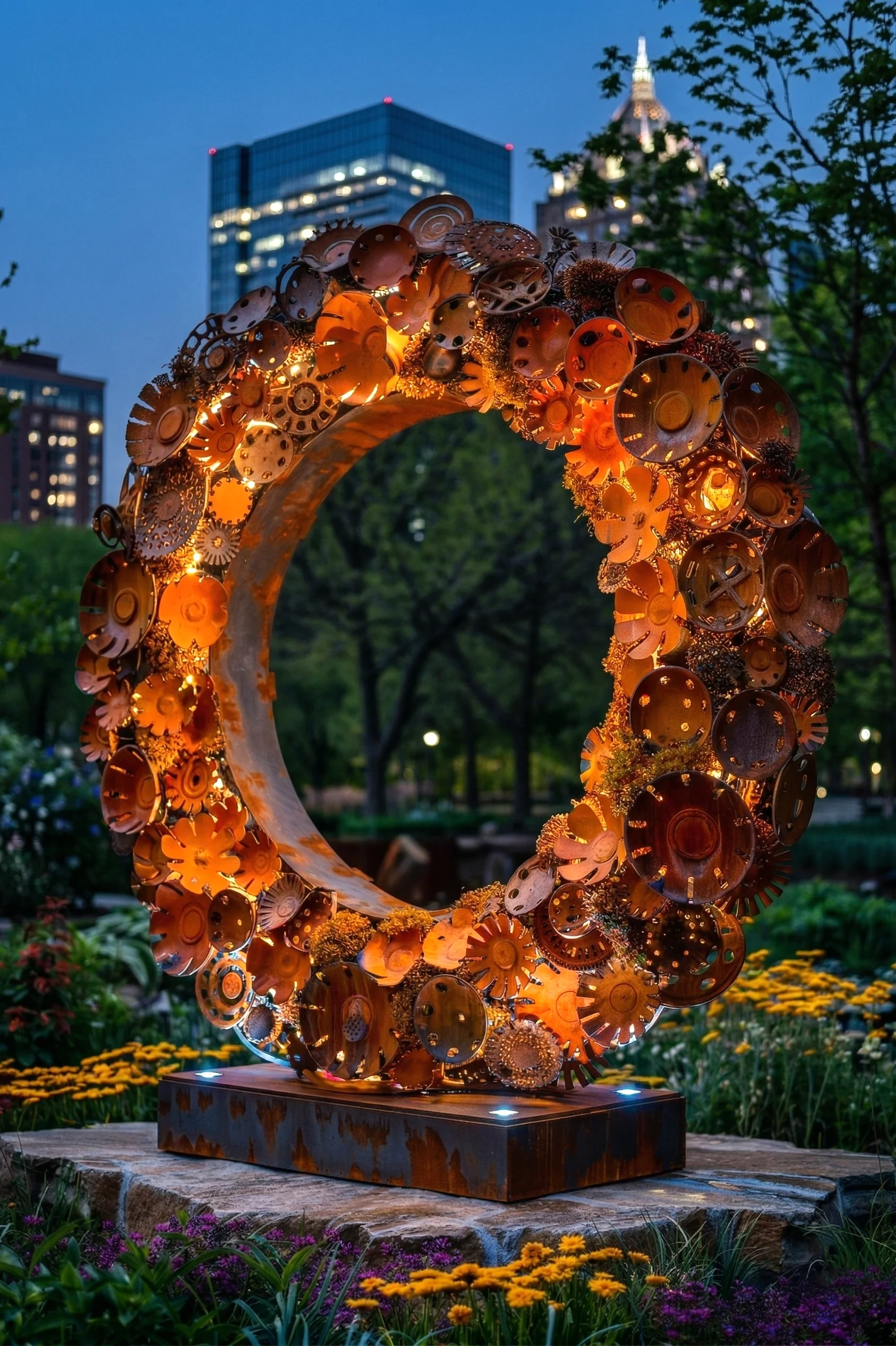 CITY BEAUTIFICATION Night View