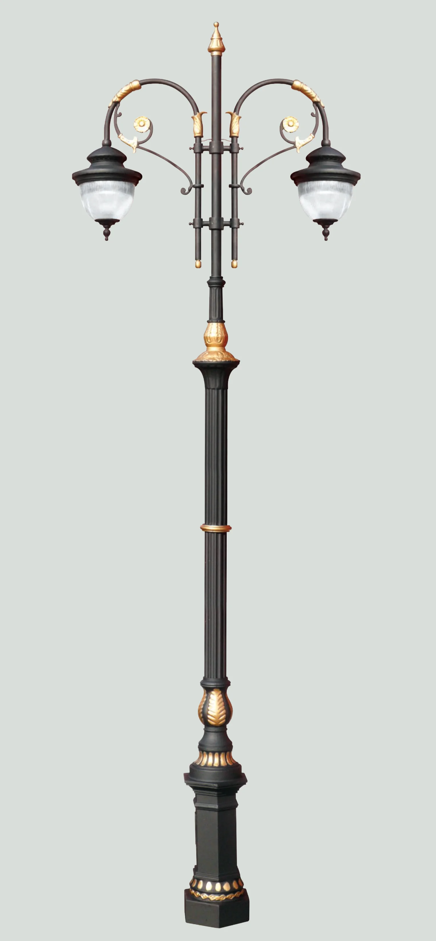 DECORATIVE POLES Day View