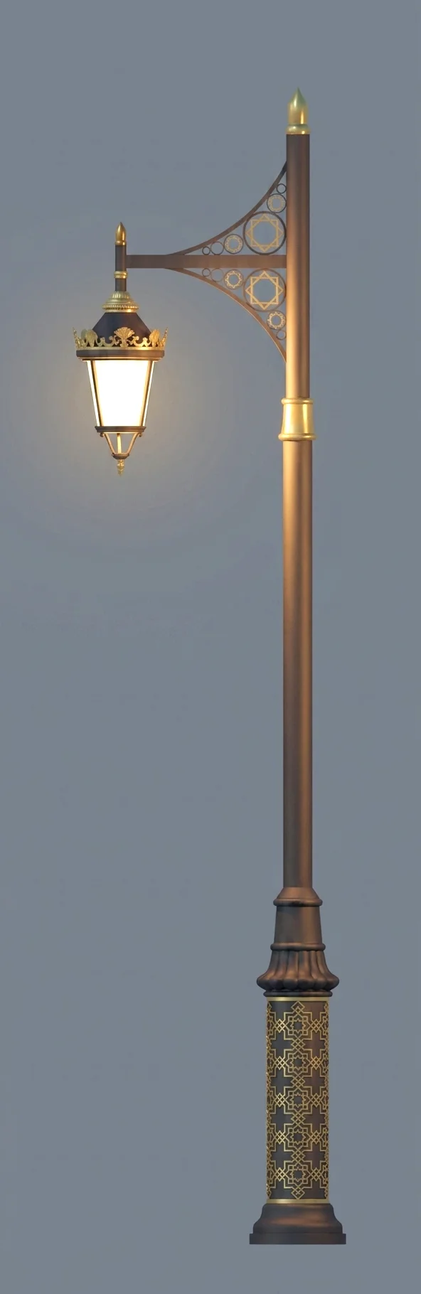 Decorative Poles project 11 Night View