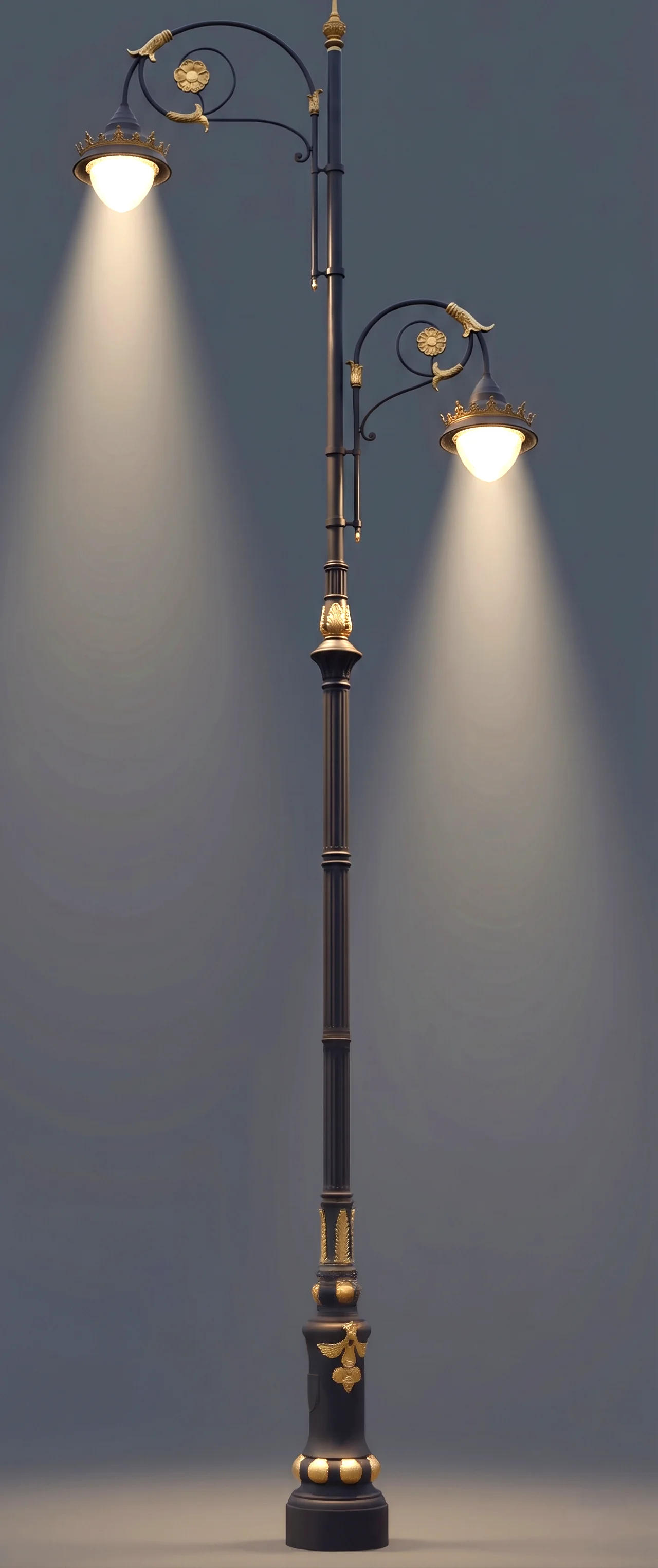 Decorative Poles project 4 Night View