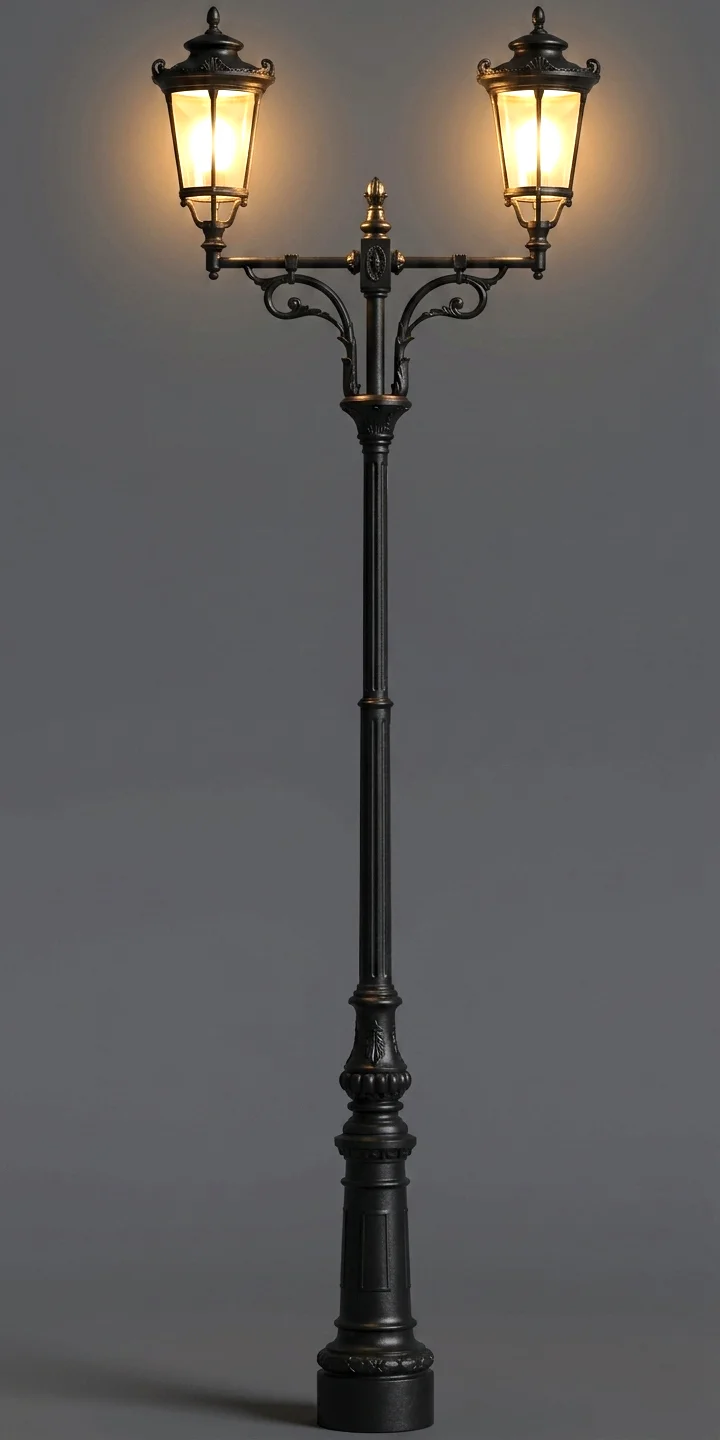 Decorative Poles project 5 Night View