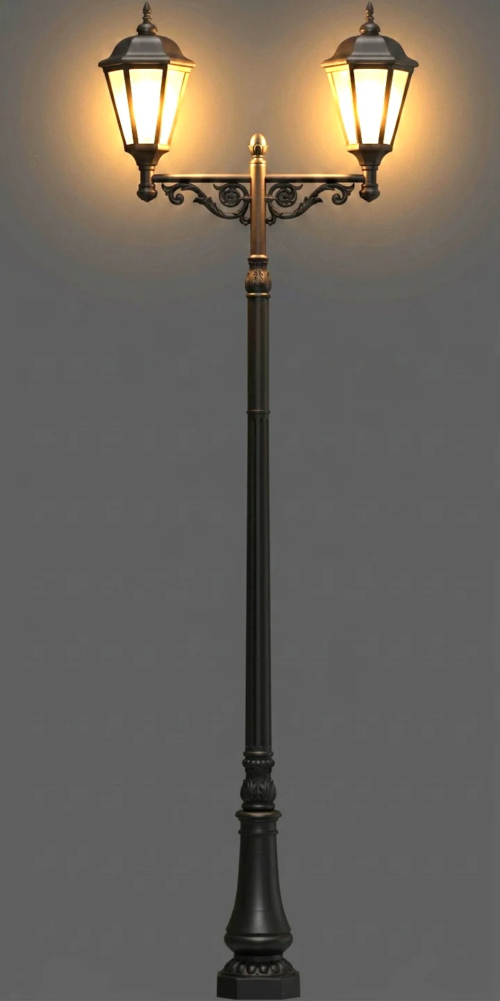 Decorative Poles project 6 Night View