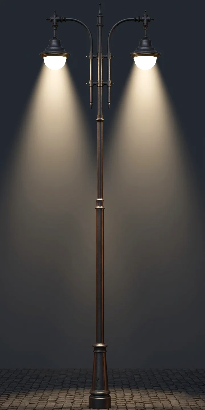 Decorative Poles project 7 Night View