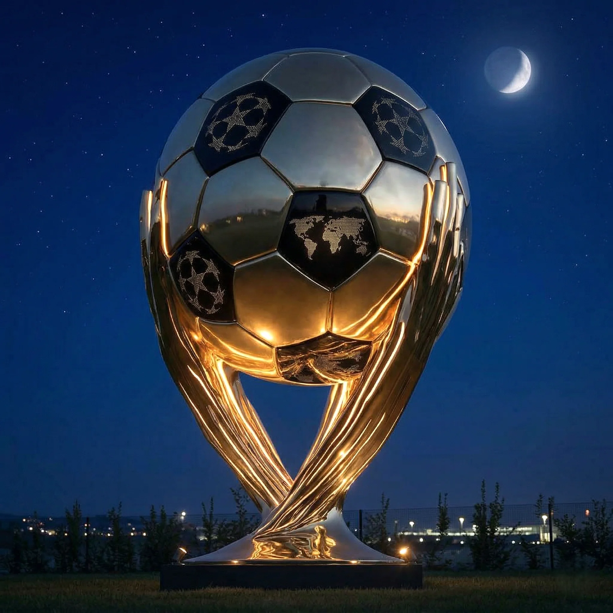 SCULPTURES Night View